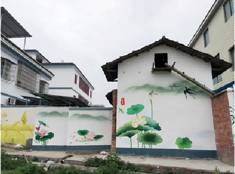 嘉鱼室外墙绘-从选材到保养。