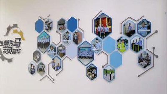 嘉鱼文化墙最常见的做法。