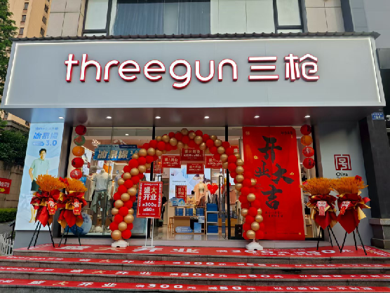 嘉鱼三枪连锁店装修