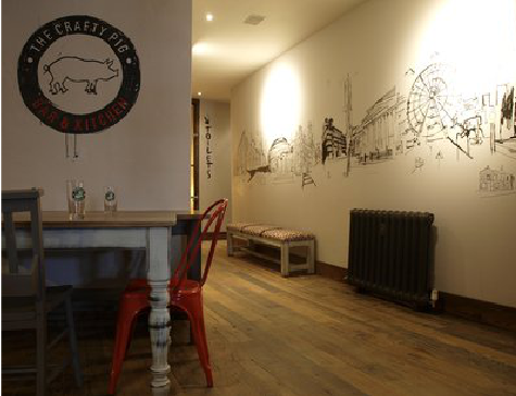 嘉鱼教你判断手绘墙质量的好坏。