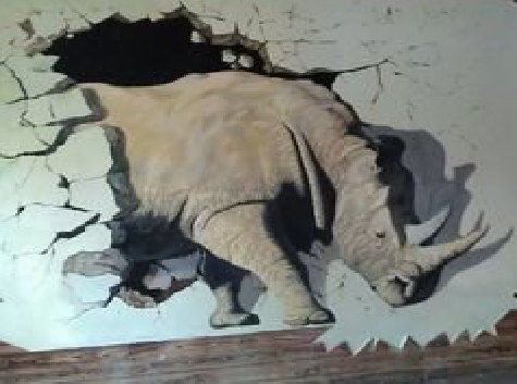 嘉鱼在墙绘中，如何绘制3D效果？